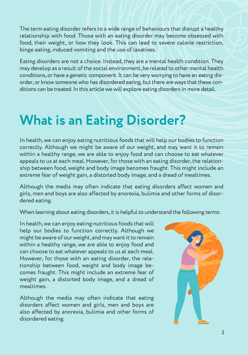 Coping With an Eating Disorder, page 3 of 12